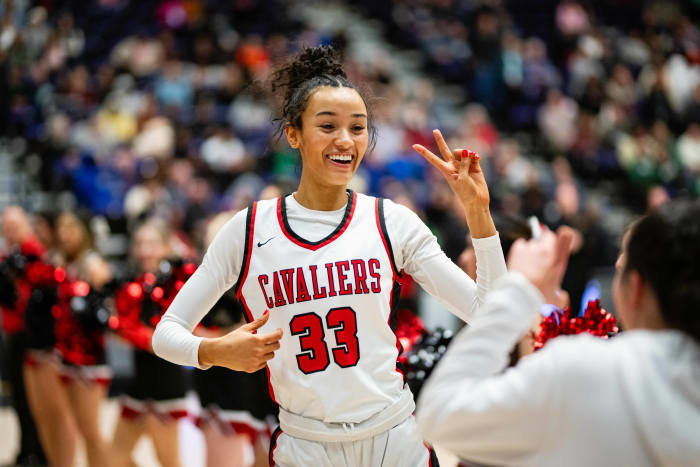 Clackamas Jesuit 6A Oregon girls basketball quarterfinal 2024 Naji Saker-50